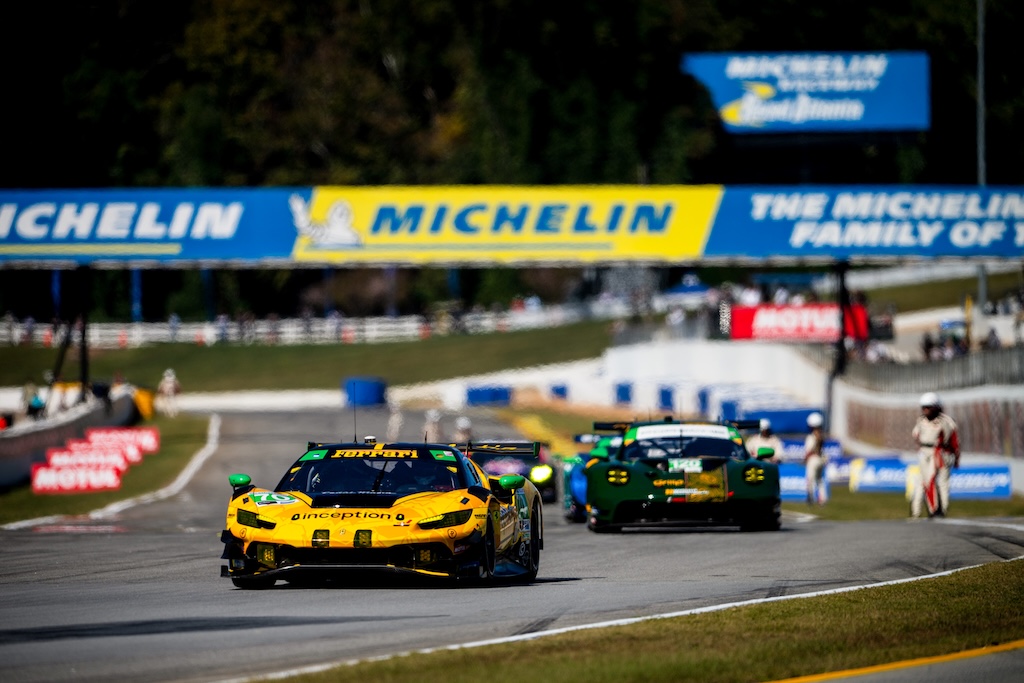 Hjerteskærende IMSA-afslutning for Frederik Schandorff. 
(Foto: Inception Racing)